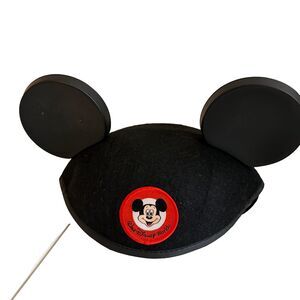 Disney Class Mickey Mouse Hat Ears Infant Size Black Walt Disney World